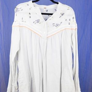 Lazy comfortable Free People Blouse
